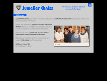Tablet Screenshot of juwelier-ehniss.de